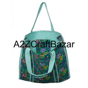 Bolsos Tote Grandes Personalizados de Moda para Mujer, Bolsos de Hombro con Estampado a Mano, Bolsos de Diseñador Acolchados - Product Image 4