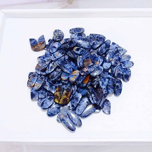 Excellente qualité Pietersite naturelle paire Cabochon pierre précieuse de Quartz en vrac pour la fabrication de bijoux incroyables - Product Image 5