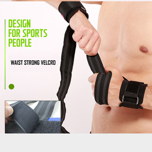 Sangles de levage de gymnastique Sangles antidérapantes pour les mains Sangles de poignet pour le fitness Sangles de levage en néoprène - Product Image 2