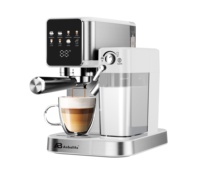 Cafetera Espresso Automática Compacta y Silenciosa OEM, de Grano a Taza, 20 Bares de Presión, Control Digital, Certificación CE/CB, para el Hogar