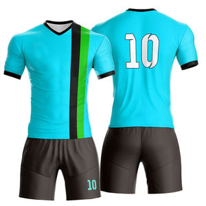 High Quality 100% Polyester Breathable Soccer Jersey Sets OEM Wholesale Blank <b>Football</b> <b>Training</b> Uniforms - Product Image 2