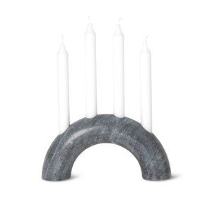เชิงเทียนเคลือบสี่แขนทำมือมีสไตล์ - Product Image 3