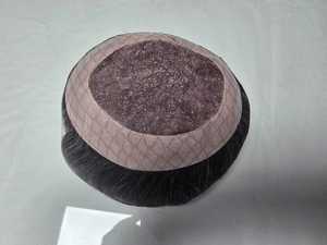 Meilleure vente au Bangladesh : Perruque toupet en cheveux naturels gris, ondulés, doux, mono, prothèse capillaire, cheveux indiens, imperméable, style vague profonde lâche - Product Image 4