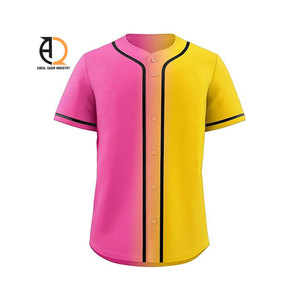 Camiseta de Béisbol con Tu Propio Logotipo, Uniformes de Béisbol Sublimados para Hombre - Product Image 6