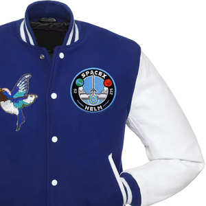 Veste universitaire en laine pour hommes en gros, veste de baseball personnalisée avec lettres pour l'hiver, OEM ODM en gros - Product Image 2