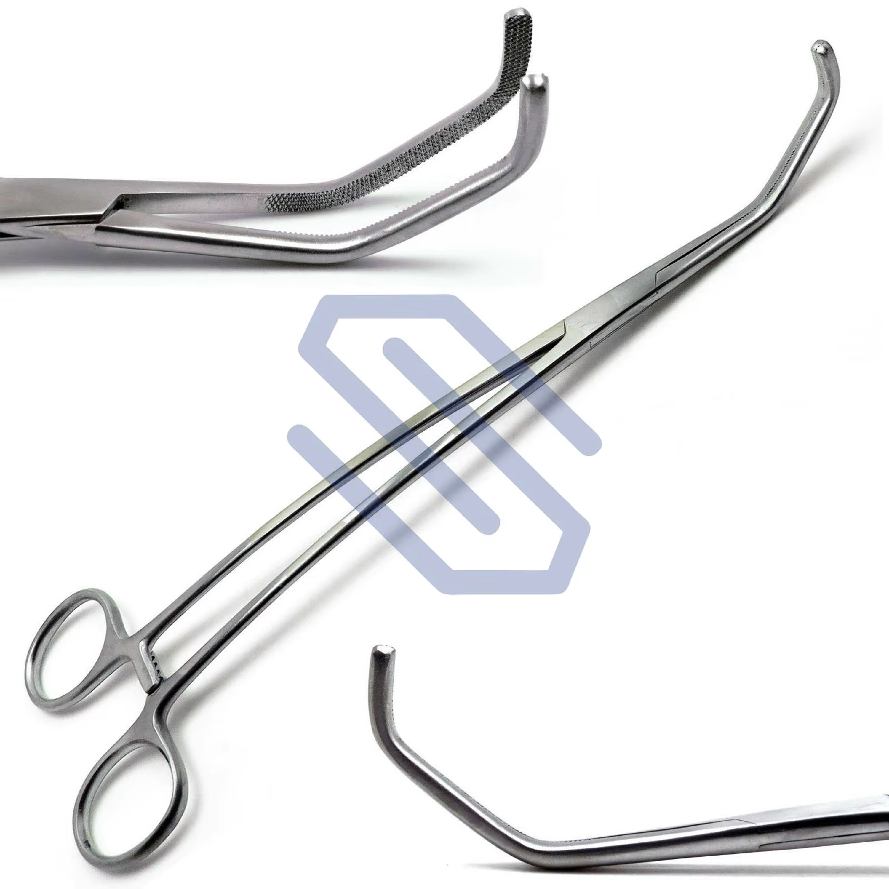 Cooley Satinsky Clamp 5.5 Inch - Medixplus Reusable Stainless Steel Surgical Clamp