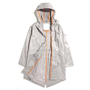 Chaqueta Parka cálida de invierno para hombre, prendas de vestir informales de algodón a la moda, capucha con logotipo personalizado, tela de lona impermeable de talla grande, Color sólido - Product Image 4