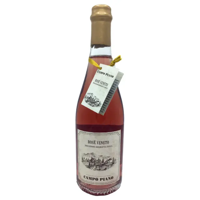 Hochwertige italienische Rose 'Wine Veneto IGT Campo Piano 750 ml Glasflasche für den Einzelhandel