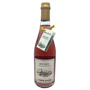 Vin de rose italienne de haute qualité Veneto IGT Campo Piano 750 ml bouteille en verre pour la vente au détail