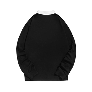 Sudaderas con capucha de chándal personalizadas de alta calidad, sudadera unisex con cuello levantado para hombre, nuevo diseño, Sudadera con capucha con cremallera de invierno de peso pesado - Product Image 2