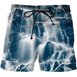 Shorts de sport personnalisés pour hommes OEM ODM imprimés entraînement plage logo été sport sueur course 100% polyester imperméable respirant XS XXS - Product Image 1