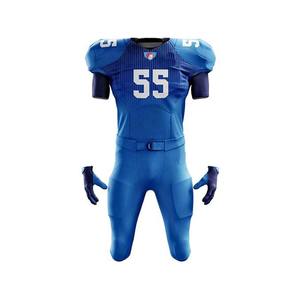 Uniforme de football américain de la meilleure qualité Conception personnalisée Vêtements de sport à manches courtes Excellent rapport qualité-prix - Product Image 4