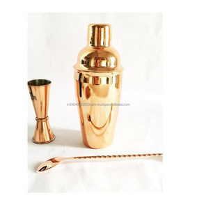 Cocktail Shaker Or Noir Bronze Miroir Finition Shaker En Acier Inoxydable Barware Outils Laiton Cuivre En Acier Inoxydable - Product Image 6