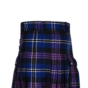 Kilt écossais Stewart de chasse, 8 yards, 16 oz, tissu polyester/coton lourd, personnalisable, haute qualité, pour hommes - Product Image 5