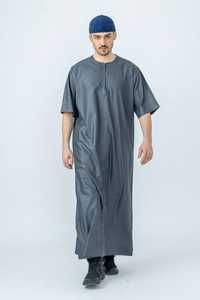 Thobe pour hommes, vente chaude, vêtements musulmans pour hommes, thobes de Dubaï, manches longues, thobe islamique pour hommes, thobe arabe - Product Image 6