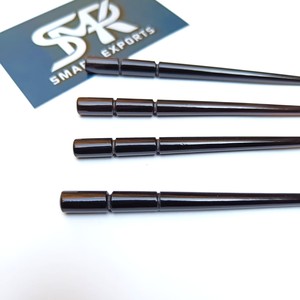 Top Buffalo Horn Black Kohl Aplicador Stick Herramienta de delineador de ojos reutilizable hecha a mano Acabado suave para la belleza tradicional y el uso diario - Product Image 6