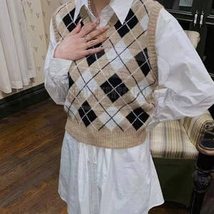 Chaleco de punto recortado para mujer, hecho a medida para uso en exteriores, nuevo estilo, MOQ bajo, Chaleco de punto recortado para mujer - Product Image 6