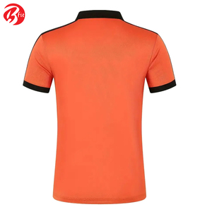 เสื้อโปโลแขนสั้นของผู้ชายเสื้อโปโลคอปกขนาดพอดีตัว - Product Image 2