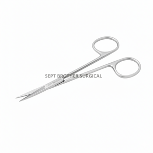Tijeras de Iris de Acero Inoxidable de Alta Calidad, Rectas, Instrumentos Médicos Quirúrgicos y Oftálmicos Profesionales - Product Image 4