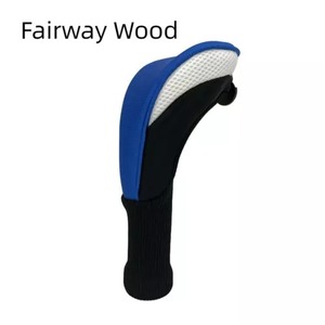 Housse en bois de golf pour conducteur Fairway Hybrid Set de protection étanche en cuir PU souple et durable Housses de tête de golf personnalisées - Product Image 4