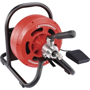 Máquina de Limpieza Doméstica RODRUM S 13 de ROTHENBERGER, 230 V, 300 RPM, 440 W de Potencia, para Limpieza de Tuberías de 40-100 mm - Product Image 1