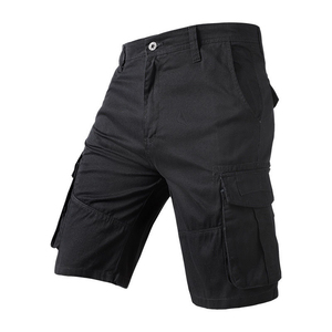 Pantalones cortos Cargo de calidad Premium para hombre, cómodos pantalones cortos de algodón con múltiples bolsillos, ligeros, duraderos, informales, para exteriores, de verano - Product Image 1