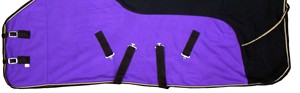 Manta de Invierno para Caballo de Alta Calidad, Personalizada, Ligera, de Algodón, con Doble Tono, Cuello Estándar, Forro de Satén, para Uso en Carreras - Product Image 2