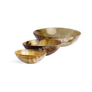 Auténticos cuencos hechos a mano para servir cuerno de Búfalo, accesorios únicos para el hogar para espuma de Palma, afeitado, comida pulida, ecológica - Product Image 5