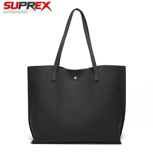 Women's <b>Soft</b> Faux <b>Leather</b> Hand-painted Embroidery Tote Shoulder <b>Bag</b> with Linen Lining Big Capacity for Travel - Product Image 5