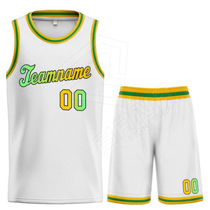 Maillot d'entraînement en polyester respirant et à séchage rapide, de haute qualité, conçu sur mesure, style short d'été, uniforme de basketball pour adultes, tailles plus. - Product Image 1