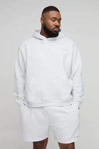 Sweat-shirt à capuche surdimensionné pour homme en molleton imprimé numérique tendance hiver 2025, broderie, coton lourd de qualité, logo personnalisé - Product Image 3