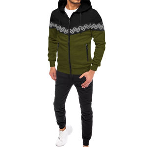 Sudadera con Capucha y Cremallera para Hombre, Estilo Deportivo, Tendencia Nueva, Personalizable, 100% Algodón, Felpa, Informal, Lisa, con Diseño de Logotipo Personalizado, para Invierno - Product Image 6