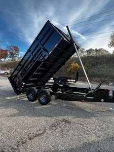 รถดัมพ์เทรลเลอร์รถเทรลเลอร์ให้ทิปสำหรับรถแทรกเตอร์ - Product Image 3