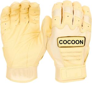 Gants de frappeur de baseball en cuir de vachette souple de qualité supérieure, nouvelle arrivée, ajustement professionnel, prise en main solide, ajustement confortable du poignet, pour frappeurs - Product Image 1