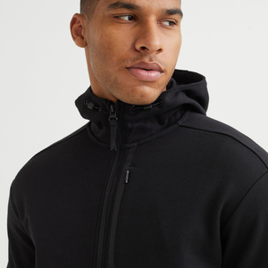 Sweat-shirt à capuche en coton de haute qualité pour hommes personnalisable 6XL grande taille effet délavé à l'acide sweat-shirt d'hiver en polaire épaisse Logo ODM - Product Image 2