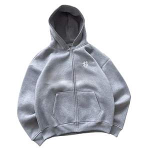 Streetwear High Quality 100% Cotton Embroidered Logo Cotton <b>Men</b> Winter Hoodies Custom Pullover Embroidery <b>Hoodie</b> - Product Image 2