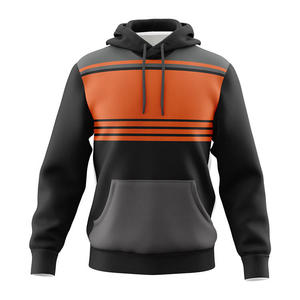 Célèbre vente en gros toutes tailles Sublimation sweat à capuche impression vierge Logo 100% Polyester Faux Bleach Sublimation blancs sweats - Product Image 3