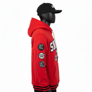 Sudadera con Capucha de Forro Polar para Hombre, Colores Personalizados 2025, Moda Casual Ecológica - Product Image 2