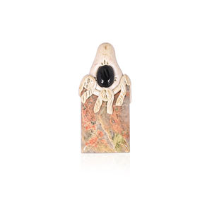 Collar con Colgante de Piedra de Jaspe para Joyería Boho, Regalo para Cumpleaños o Aniversario - Product Image 2