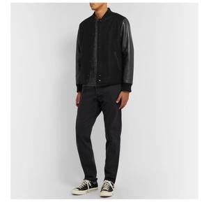 Conception d'impression personnalisée coupe-vent Letterman Train veste brodée Bomber vestes universitaires pour hommes vestes universitaires de haute qualité - Product Image 4