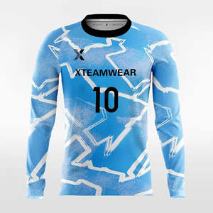 เสื้อเจอร์ซีย์ผู้ชาย - เย็บตะเข็บเสริมความแข็งแรงและซับเหงื่อได้ดี รับผลิตตามสั่งขายส่ง - Product Image 1