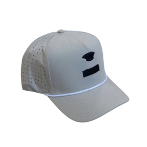 Gorra de Golf Deportiva de Secado Rápido, Personalizada Directo de Fábrica, 5 Paneles, Orificios Cortados con Láser, Logotipo Bordado en 2D, Cierre Trasero de Plástico - Product Image 2
