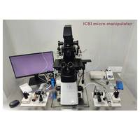 Factory Price ICSI System Micro-Manipulator 8mm Diameter for IVF Lab Vardhman Medicare Brand 1 Year Warranty Binocular Drawtube