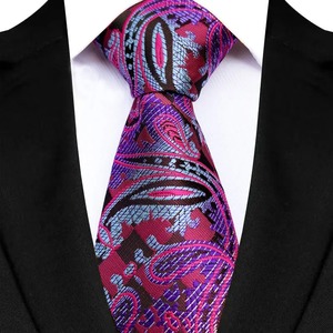 Corbata de seda de lunares Jacquard sólida de 8cm para hombre, informal, Formal, ecológica para fiestas de boda, accesorios de seda 100%, regalo - Product Image 3