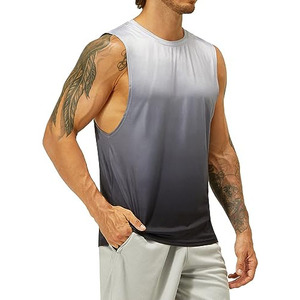 Nouveau débardeur à la mode pour hommes débardeur sans manches pour hommes vêtements de fitness débardeur à la mode de service OEM débardeur pour hommes - Product Image 2