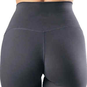 Mallas de yoga sin costuras a prueba de sentadillas medias deportivas de compresión de cintura alta transpirable entrenamiento gimnasio fitness correr pantalones mujeres - Product Image 4