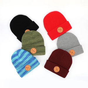 Custom Puff Printed Embroidered Beanies OEM Manufacturer Winter Hats Warm 100% Acrylic Unisex Streetwear Fashion <b>Ski</b> Common - Product Image 4