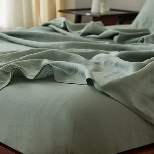 Tela de Lino Orgánico 100% al por Mayor, 115''/292cm de Ancho, Estilo Liso, para Camisas de Niños y Niñas, Ropa de Cama, Cojines, Vestidos, Sofás y Cortinas - Product Image 3