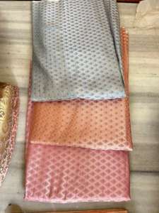 Tissu en soie luxueux de cocons Design jacquard en fibre naturelle texturée lisse - Product Image 3