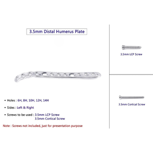 แผ่นกระดูกต้นแขน LCP สัตวแพทย์3.5มม. 10ชิ้น (L5/R5) - Product Image 5